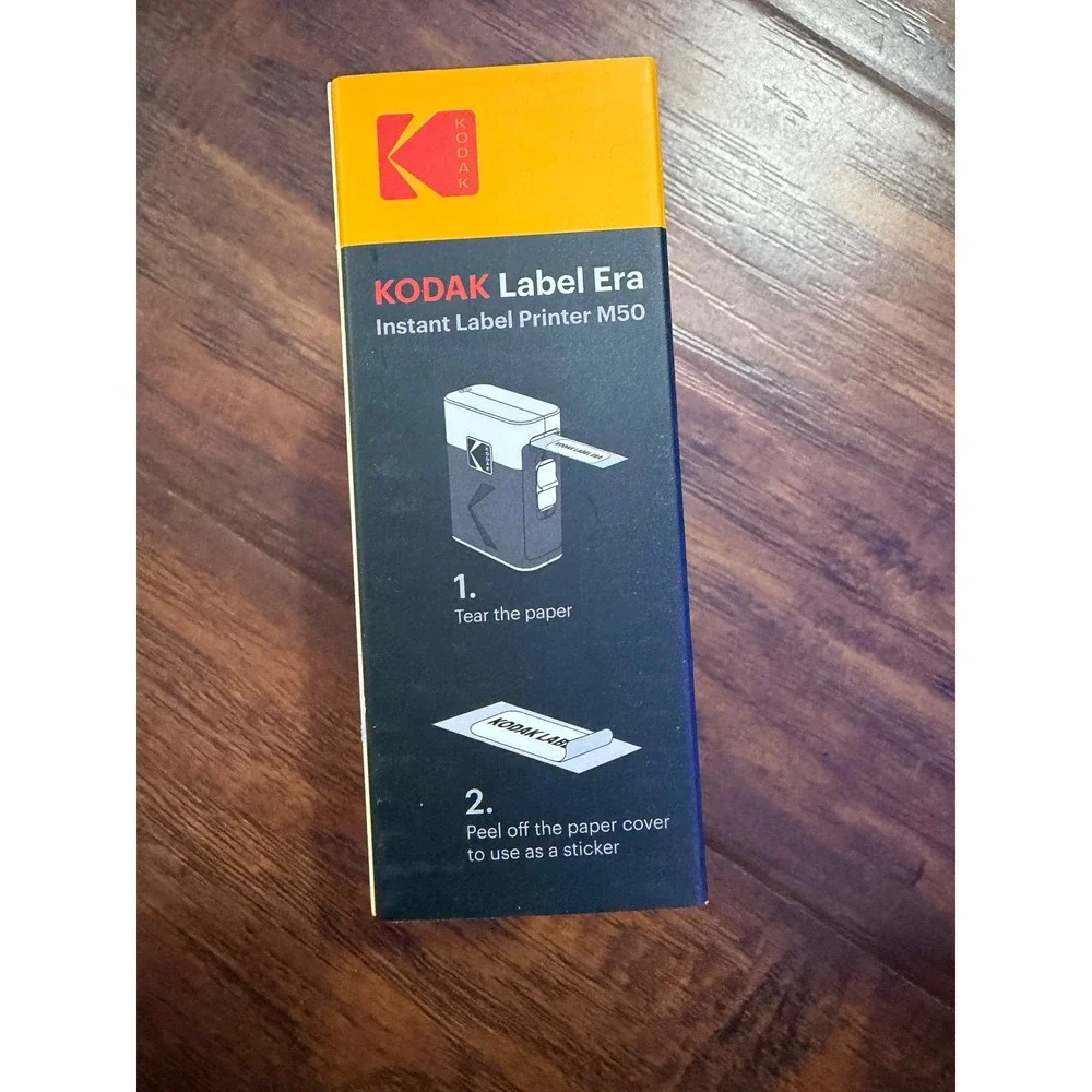 Kodak Label Era M50 Printer Cartridge & Paper Bundle Multi Color New Open Box